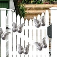 thumbnail image 6 of Beautynvta Metal Butterfly Wall Decor, 9.45'' Outdoor Fence Wall Art Decor, Hanging Decoration for Indoor or Outdoor, Yard Patio Fence Garden Decorations, 1pc, 6 of 7