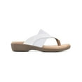 thumbnail image 2 of Cliffs by White Mountain Womens Bumble Patent Slip-On Thong Sandals, 2 of 3