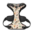 thumbnail image 5 of Lsque Autumn Forest Animals Dog Harness, No-Pull Pet Harness with 2 Leash Clips, Adjustable Soft Padded Dog Vest with Easy Control Handle for Large Dogs-Medium, 5 of 9