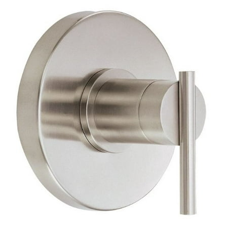 Brushed Nickel Pressure Balance - Danze D510458BNT Parma Single Handle Pressure Balance Valve Trim Kit, Valve Not Included, Brushed Nickel