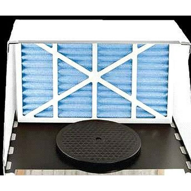 Testors 284466 Aztek Metal Spray Booth with Rotating Turntable