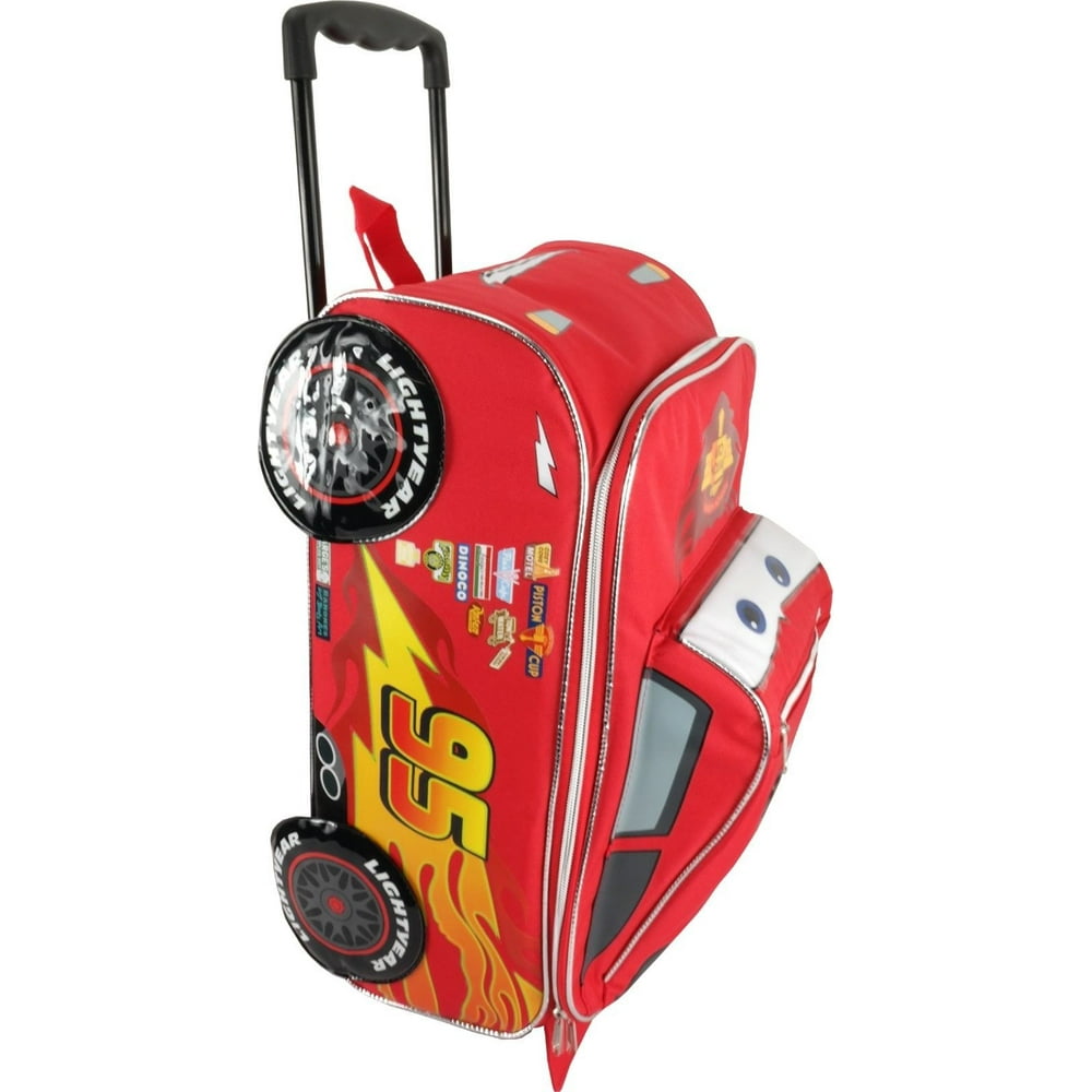 lightning mcqueen hard shell suitcase