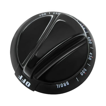 WB03K10037 Thermostat Stove Knob Black, Replacement Part for GE Range Oven, Replaces AP2014849, 242683, AH225986, EA225986