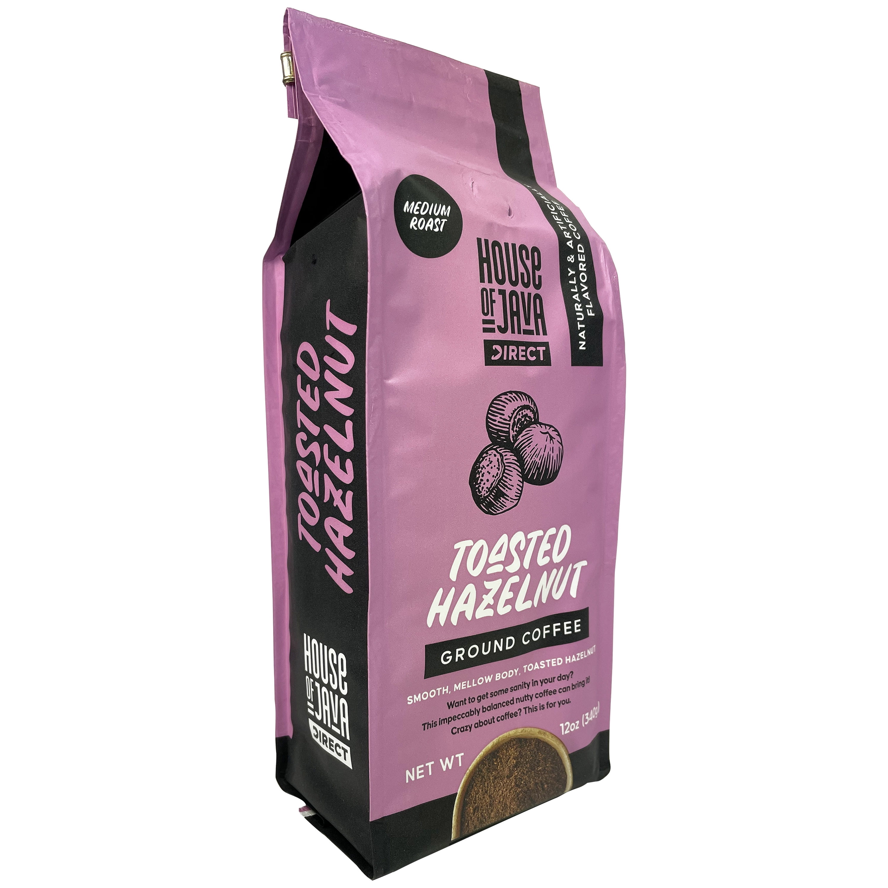 House of Java Hazelnut 12oz Ground