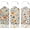 Cute Daisy Flowers, variant on Luggage Tags for Suitcases Durable Leather Luggage Tags Cute Travel Name Tags for Cruise Ships Travel Essentials 3 Pack (Cute Daisy )
