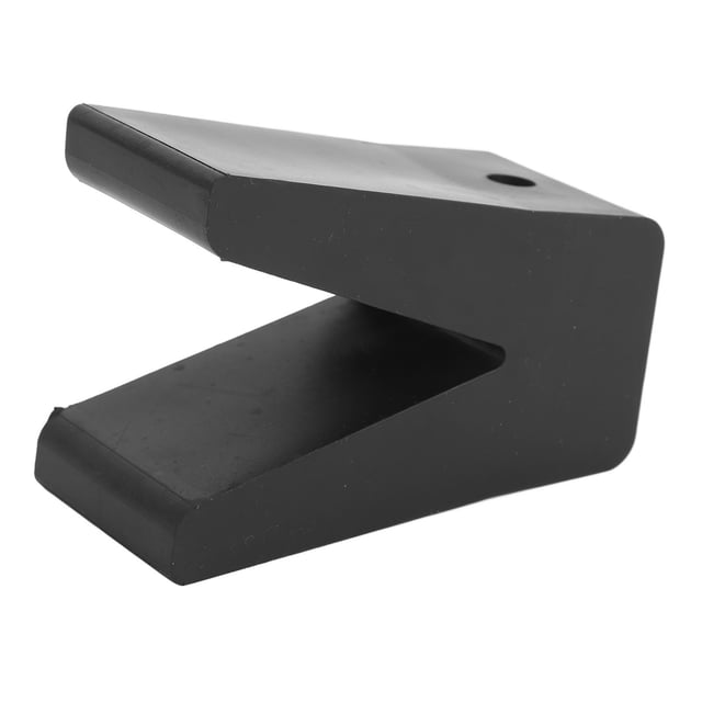 Boat Bow Stop, Trailer Bow Stop Block Rubber V Block 2 Inch Abrasion Resistant Simple Installation for Caravans