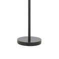 thumbnail image 4 of Round Shade Metal Floor Lamp with Adjustable Stalk Support, Black- Saltoro Sherpi, 4 of 5