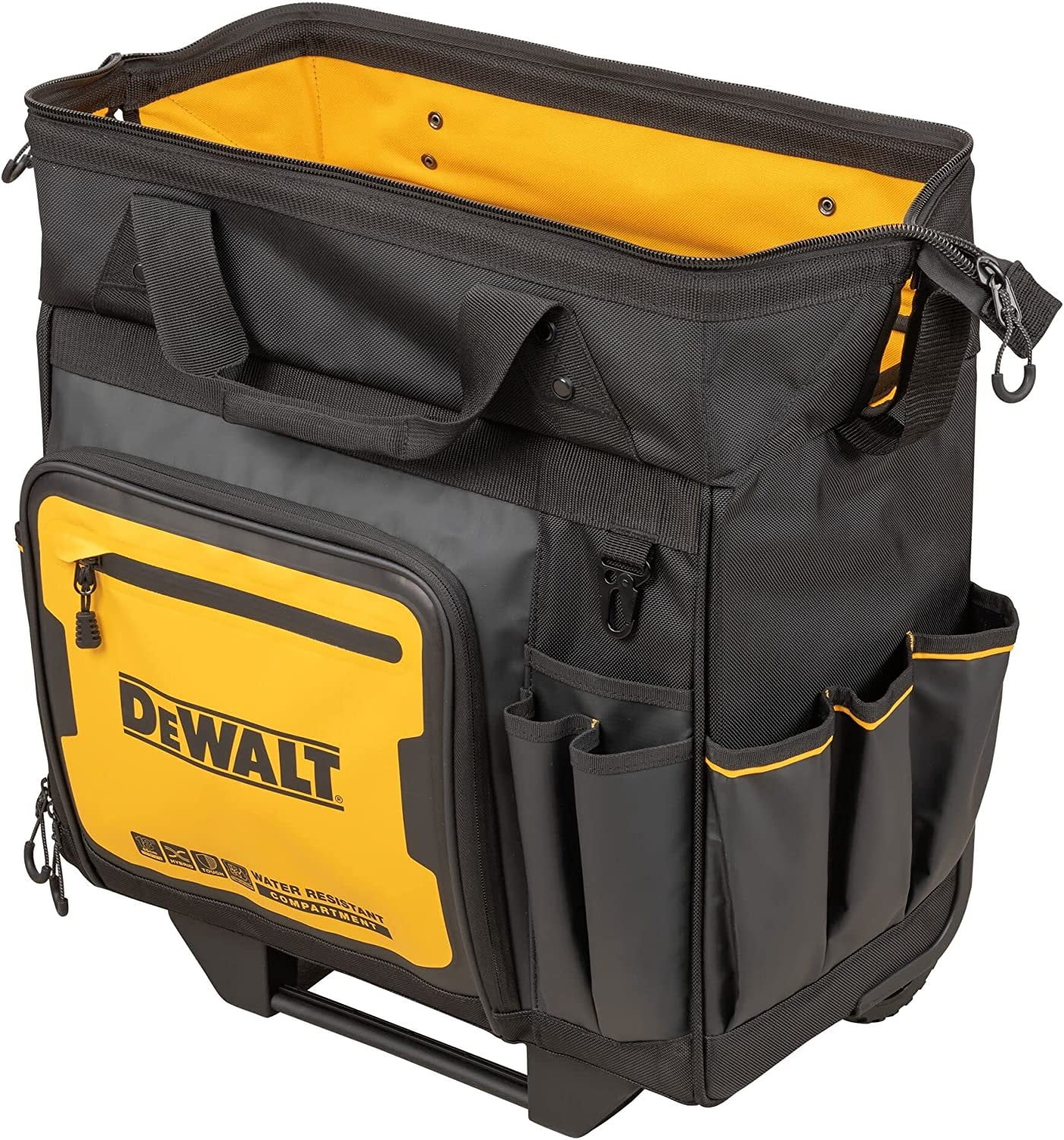 DEWALT 18 Inch Pro Rolling Toolbox, Durable, Water Resistant