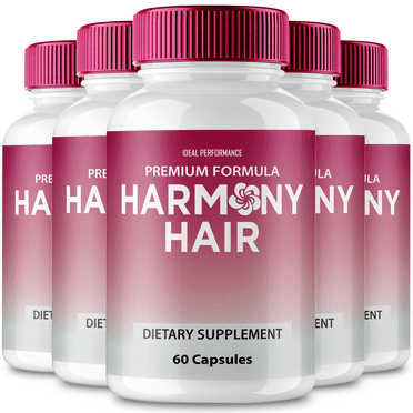 Harmony Hair Growth Capsules HarmonyHair Health Supplement Pills (5 PK)