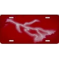 thumbnail image 2 of Plaque d'Immatriculation de l'Aérographe Rouge des Nuages de Foudre, 2 of 2