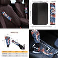 thumbnail image 5 of HUIACONG Car Interior Set, with Car Seat Belt Cushion Auto Safety Belt Cover Car Armrest Protector, 14 Pack American Tie Dye Pattern, 5 of 8