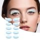 thumbnail image 1 of Pisexur Belleza Maquillaje Pegatinas de tatuajes de sombras de ojos cromáticas, resistentes al agua y al sudor, con duración de 24 horas, calcomanías hiperrealistas que campara mujeres y hombres, 1 of 5