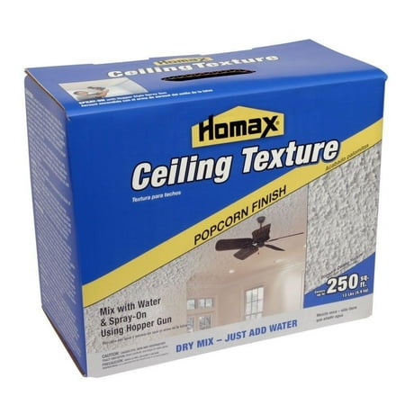 Ceiling Dry Mix Texture White, 13 lb, Popcorn Texture, Dry popcorn texture mix for use on ceilings By (Best Way To Cover Popcorn Ceiling)