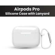 Apple AirPods Pro Case Silicone Protective Cover White Shockproof