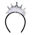 thumbnail image 1 of Maoww Shining Pink Birthday Headband, 1 of 8