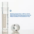 thumbnail image 3 of Cryovials Sterile Tubes 2ml Lab Vials with Caps Cryovial for Low Temperature Storage, Case of 100, 3 of 6