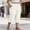 White, variant on BUIGTTKLOP Plus Size Capri Pants for Women Somcked High Waisted Cropped Lounge Pants Straight Wide Leg Loose Fitted Capris