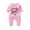 A-Pink, variant on Zwiiyzr Newborn Baby Clothes Romper for Kids Girls Boys Long Sleeve Valentine's Day Heart Print T-Shirt Jumpsuit Baby Boy Girl Clothing Pink