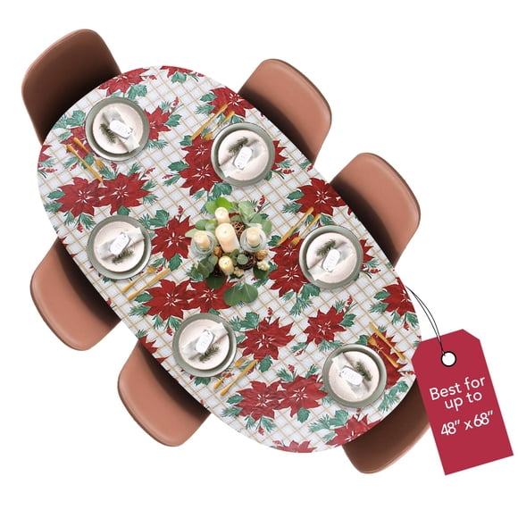 Manteles de mesa para The Home Deluxe Christmas Flower