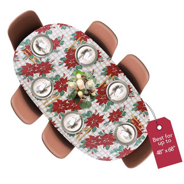 Manteles de mesa para The Home Deluxe Christmas Flower