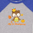 thumbnail image 4 of Inktastic My First Thanksgiving Owl Boys or Girls Baby Bodysuit, 4 of 5