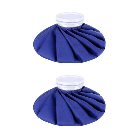 2-Pack Reusable Hot & Cold Therapy Ice Bags – 6 Inch Options for Injuries, Headaches & Menstrual Pain Relief