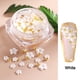 thumbnail image 2 of Diamantes de imitación de flores para uñas acrílicas, suministros de arte con perlas, manicura, d CACAGOO Decoraciones de uñas, 2 of 7