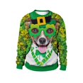 thumbnail image 1 of Sudaderas del Día de San Patricio para hombre, chándal de cuello redondo, jerséis Unisex, ropa de calle Harajuku, atuendo de Anime chino, ropa para hombre, 1 of 4