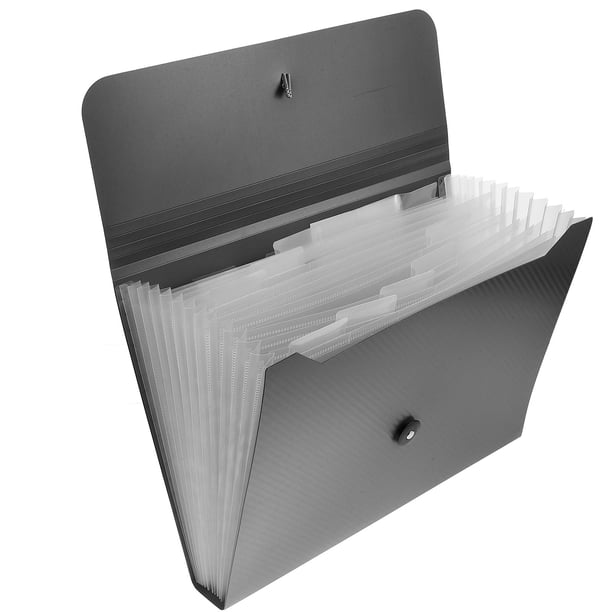 unbranded Folder Plástico Para Guardar Recibos Y Documentos Con Material Resistente