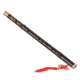 thumbnail image 2 of Flute, Bamboo Dizi Traditional Handmade Chinese Flute Pluggable D Key Flute for Beginners and Performers, 2 of 6