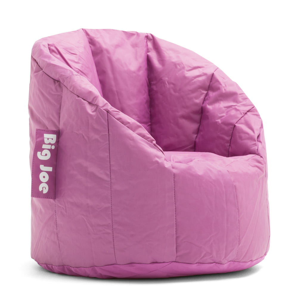 Big Joe Kids' Lil Lumin Bean Bag Chair, Pink Passion