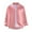 Pink, variant on mgoYE Mens Summer Shirt Men's Long Sleeve Button Down Shirt Band Collar Beach Shirts Pink 3XL