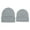 Gray, variant on FFENYAN Children's Solid Color Lightweight Knitted Cotton Hat for Fall and Winter Soft and Breathable Everyday Cap for Kids Ideal for Cool Weather Outings and Play for 0-6 Years