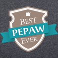 thumbnail image 3 of CafePress - Best Pepaw Ever - Men's Long Sleeve Charcoal Pajama Set, 3 of 7
