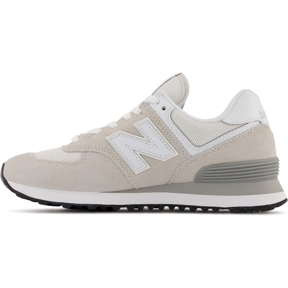 New Balance WL574EVW: Women's 574 V2 Essential Sneaker, NIMBUS CLOUD WHITE