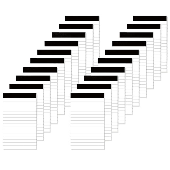 20-Pack Small Notepads, 3 x 5 Inch – Ultra Quality Lined Paper Memo Pads, Desk & Office Supplies, 30 Sheets Each