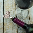 thumbnail image 3 of Cool Dudes Dogs in Outfits Heart Love Wine Bottle Stopper, 3 of 5