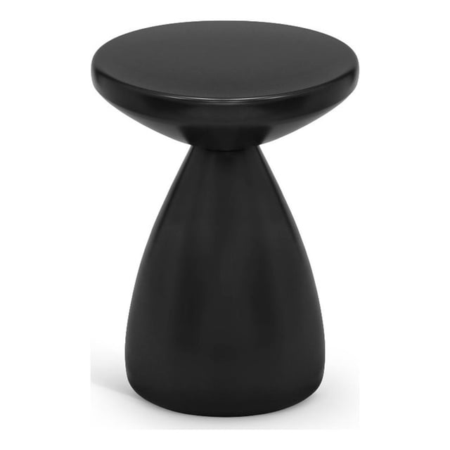 Meridian Furniture Anika Table d'Appoint en Fer Noir