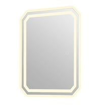 Altair-6 36x30" Octogan Frameless Modern LED Bathroom Vanity Mirror