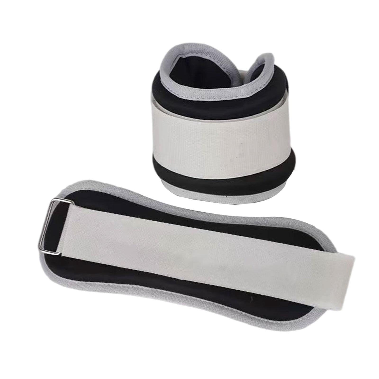Dualoai Ankle Weights Leg Weight Straps Comfortable Wearable Practical Wrist Weights for 0.75kgx2