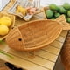thumbnail image 1 of Rattan Fruit Basket Handmade Vegetable Basket, Snacks Candy Ornament, Creative Weaving Design, Portable Foldable Storage, Rattan Material, for Office Home Decor, 1 of 7