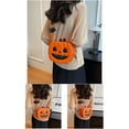 thumbnail image 4 of Vikakiooze Fall Thanksgiving Pumpkin Crossbody Bag Wallet Novelty Shoulder Bag Lady'S Halloween Handbag Shoulder Chain Wallet, Gift for Women, 4 of 6