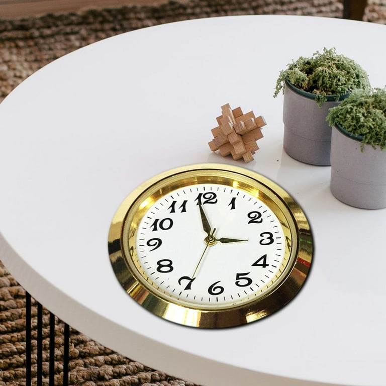 Round Clock Insert Clock Movement Clock Face for Diameter 1 3 8
