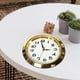 thumbnail image 3 of Reloj Insertado con Agujas Metálicas Numeración Arábiga Mecanismo de Reemplazo Parte para Relojes de Mesa Artesanales Herramienta para Manualidades Ad Dorado, 3 of 9