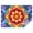 Rainbow Tie Dye, variant on Rainbow Tie Dye Mandala Pattern Rectangle Tablecloth 60"x84",Waterproof Polyester Rectangle Table Cloth, Wipeable Spillproof Polyester Tablecloth for Dining, Camping, Indoor and Outdoor