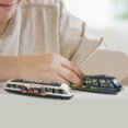 thumbnail image 4 of Diecast Train Toy Set Tren de Pullback Model Gift para Blanco Sunnimix tren de alta velocidad, 4 of 8