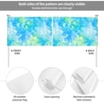 thumbnail image 5 of Car Flag12x18 No Pole Is Not Easy To Fade Fast Dry Hole Design Can Wear Flagpole Easy To Install For Car Family Business Travel Lightseagreen Tie-Dye Background Vibrant Colors And Swirling (3), 5 of 8