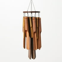 Woodstock Windchimes Trio Bamboo Chime, Wind Chimes For Outside, Wind Chimes For Garden, Patio, and Outdoor Décor, 25"L