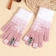 thumbnail image 5 of Guantes cálidos de Navidad con adornos de copo de nieve y árbol de Navidad, guantes de felpa de punto grueso y acolchados para invierno, guantes con dedos que gotean, guantes para montar, guantes de n, 5 of 6