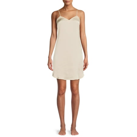

Lissome Women s Satin V-Neck Chemise
